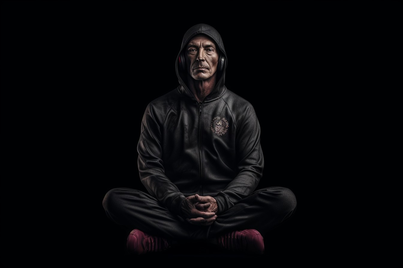 Athlete Meditating