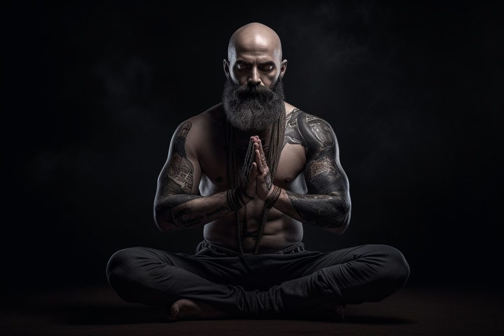 Athlete Meditating